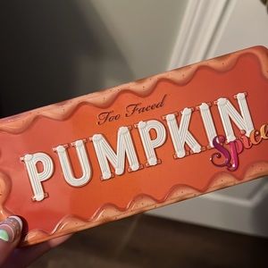 Almost New Too Faced Pumpkin Spice Eyeshadow Palette
